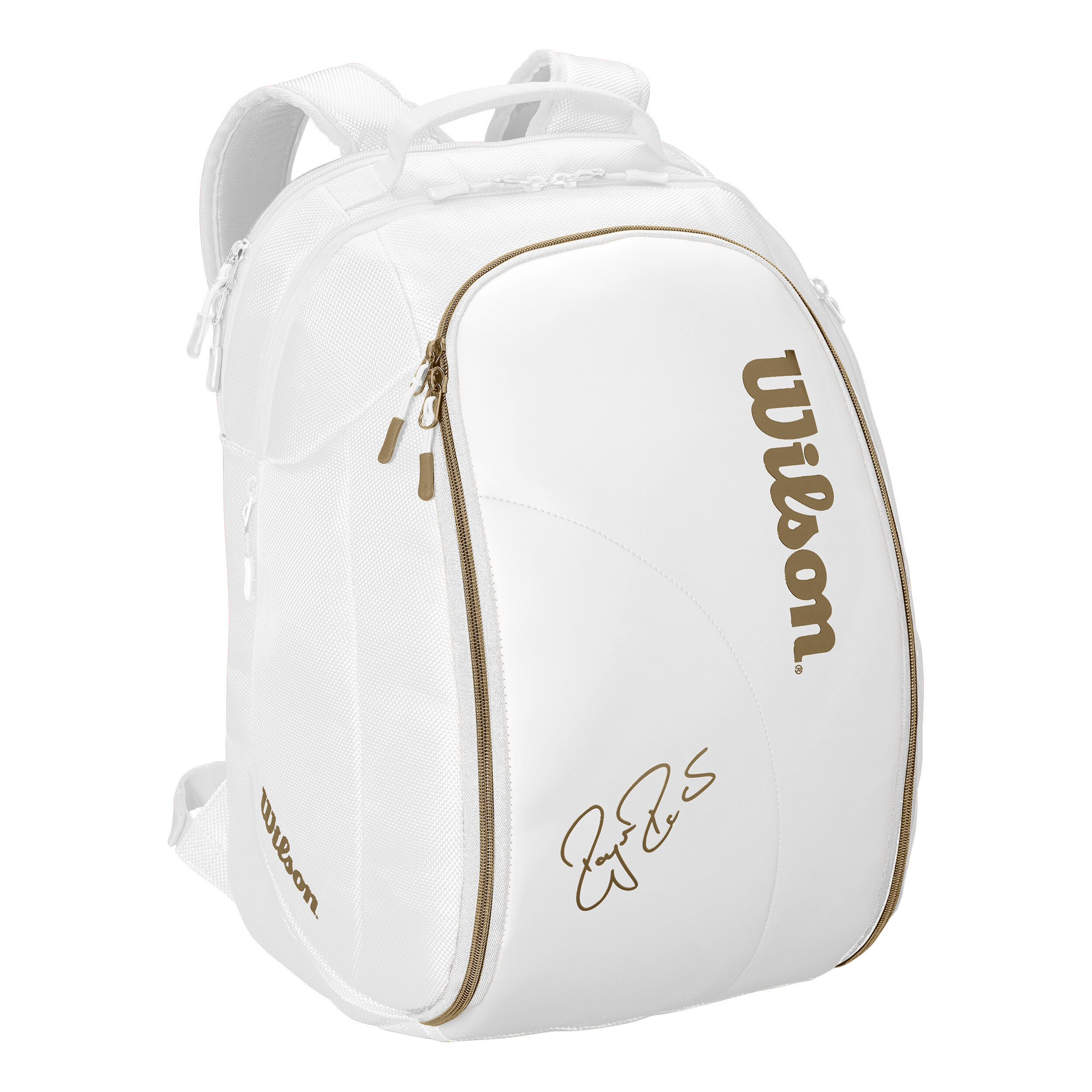 Federer DNA Backpack - White, Gold