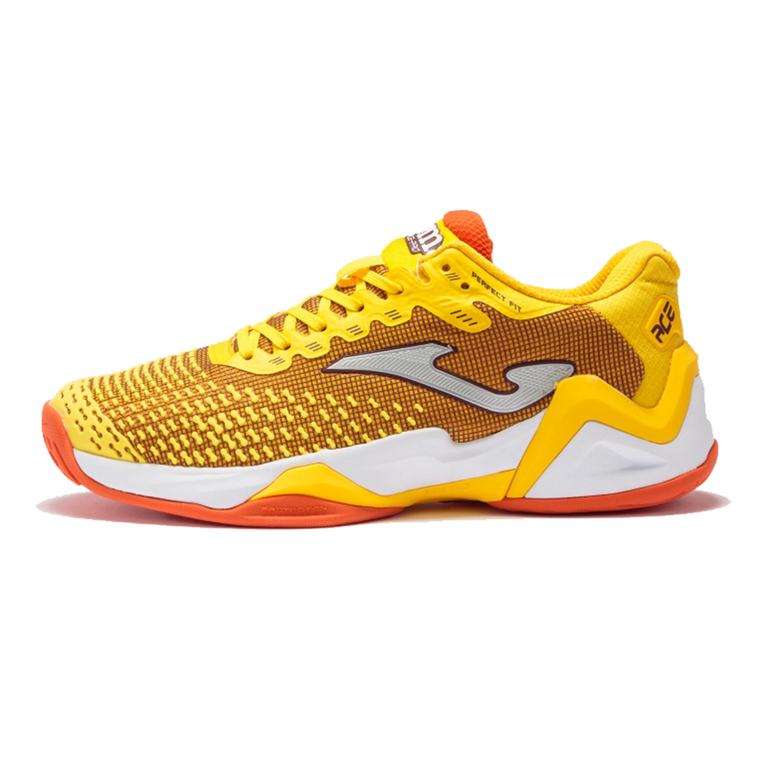 Ace Pro Clay Court Shoe Men - Golden Yellow, Orange