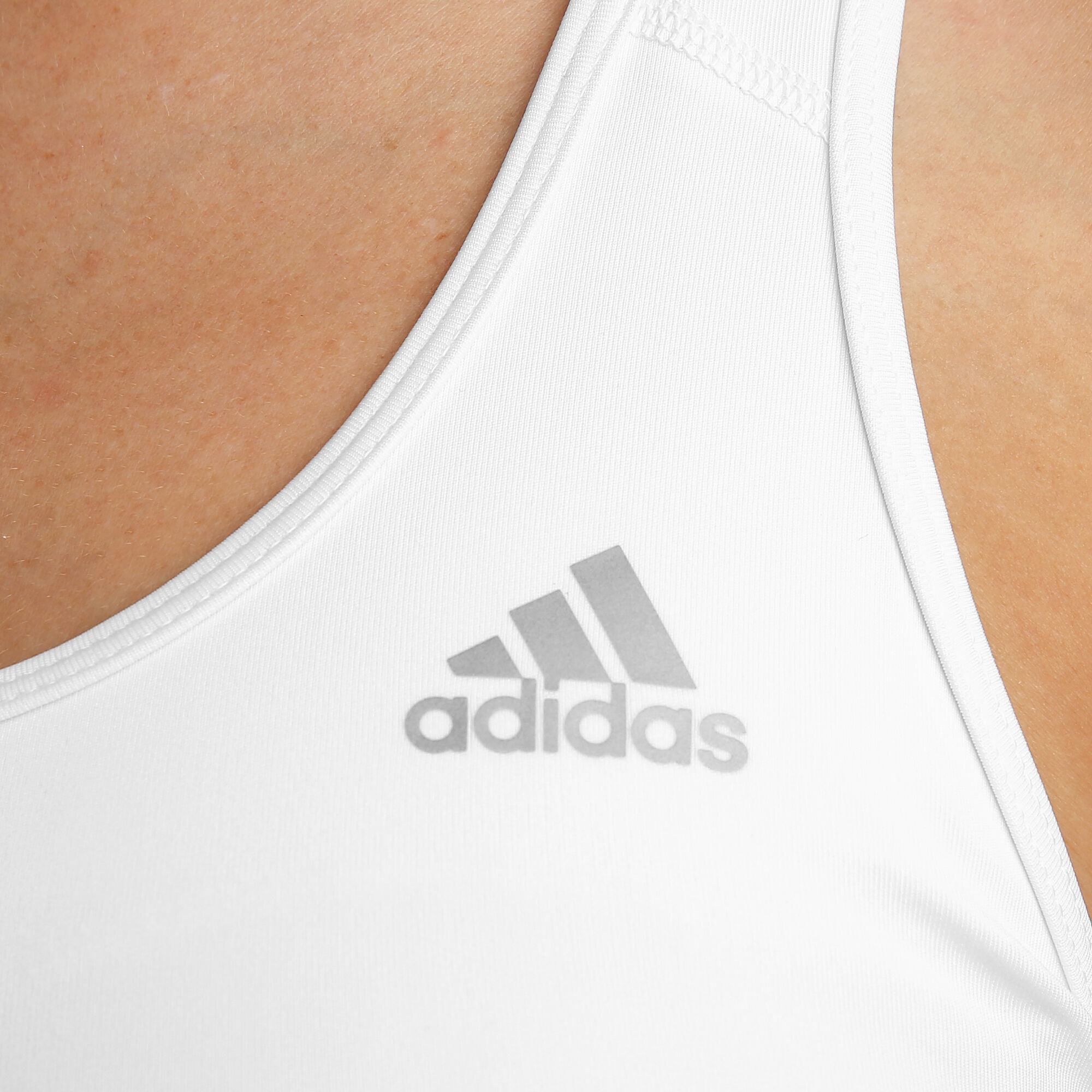 AlphaSkin 3 Stripes Sports Bras Women - White, Black