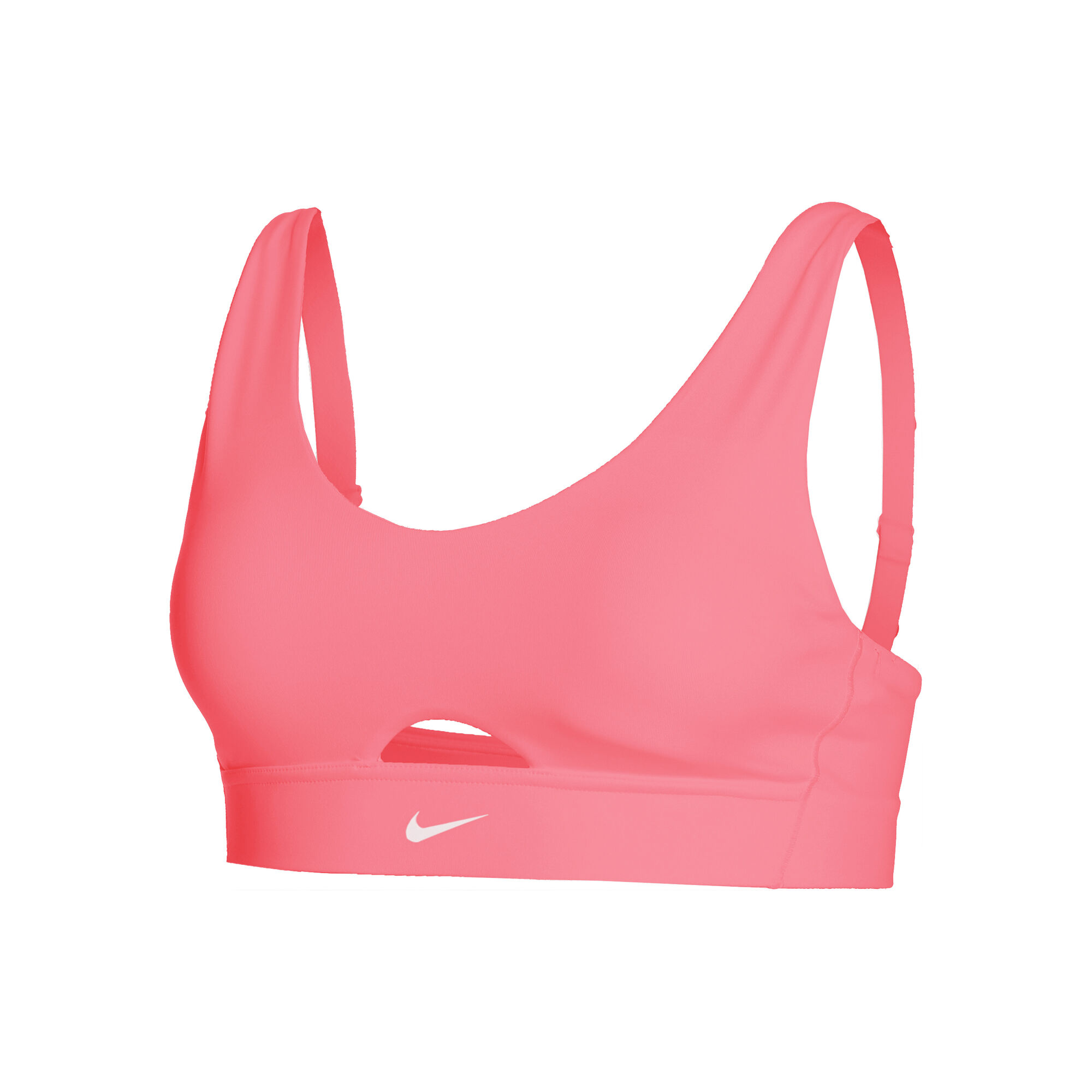 Buy Nike Dri-Fit Indy Plunge Cutout Sports Bras Women Coral online