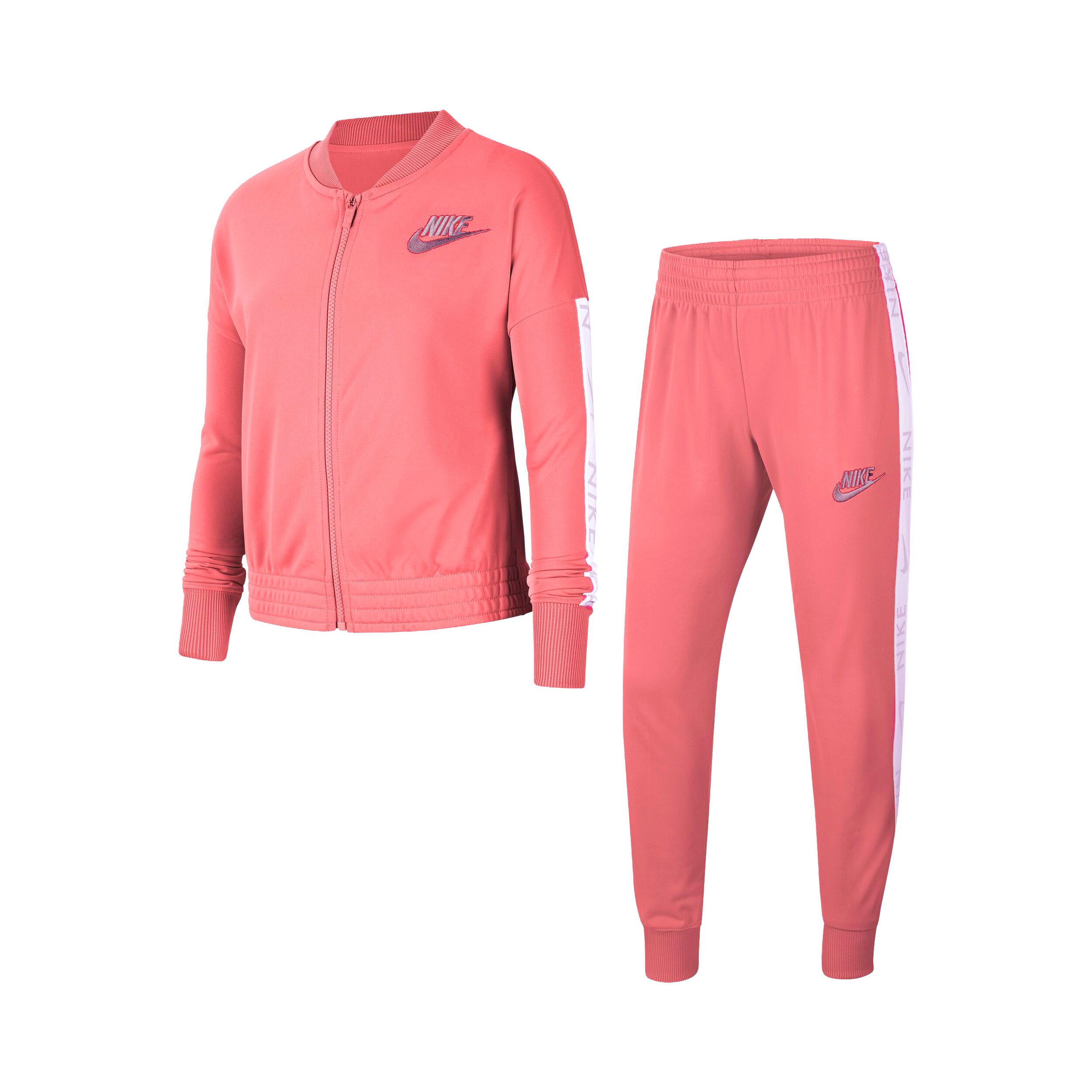 Womens nike sale pink tracksuit