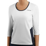 HEAD Club Tech 3/4 Shirt Women