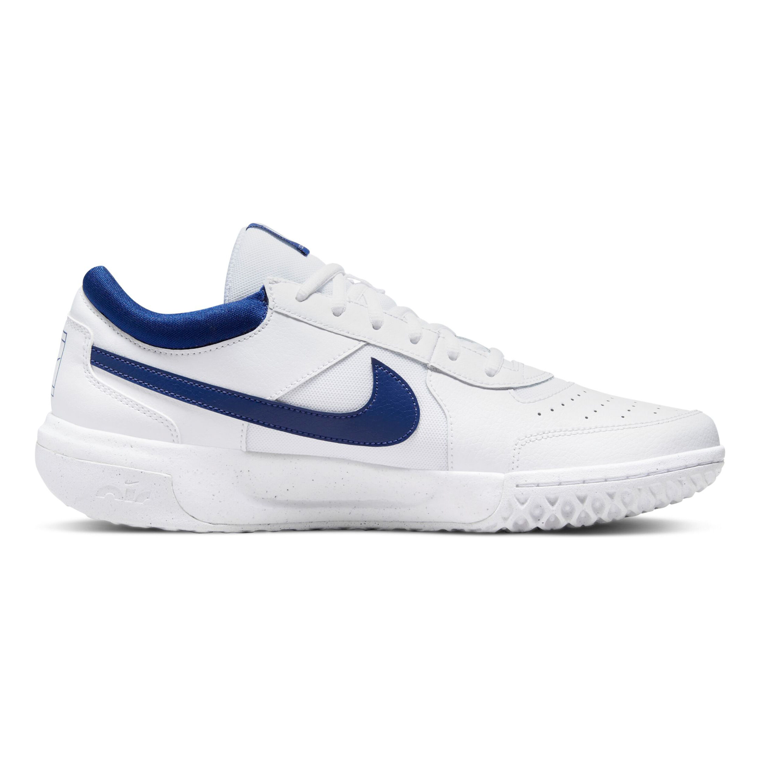 nike white shoes with blue check