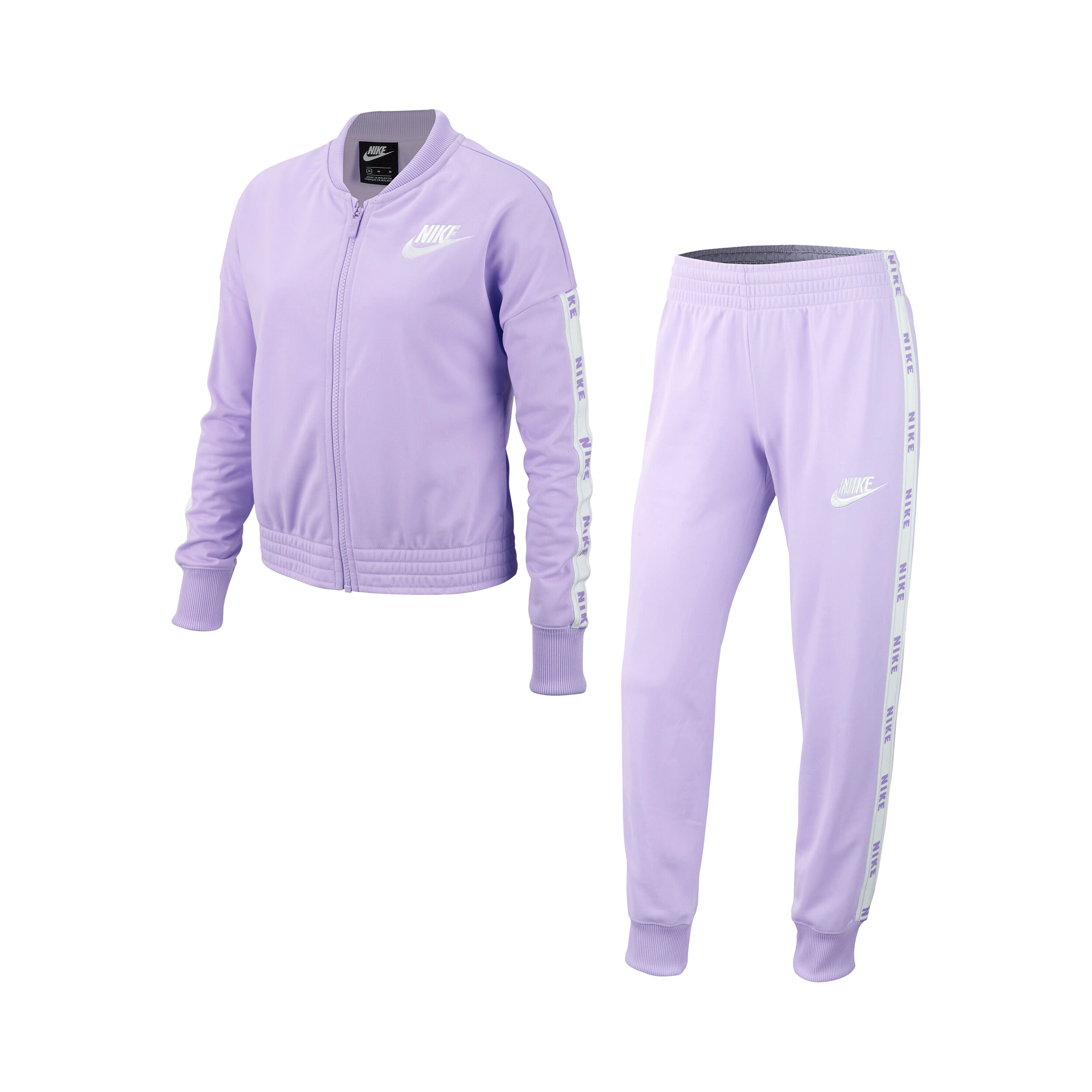 Light purple cheap nike tracksuit