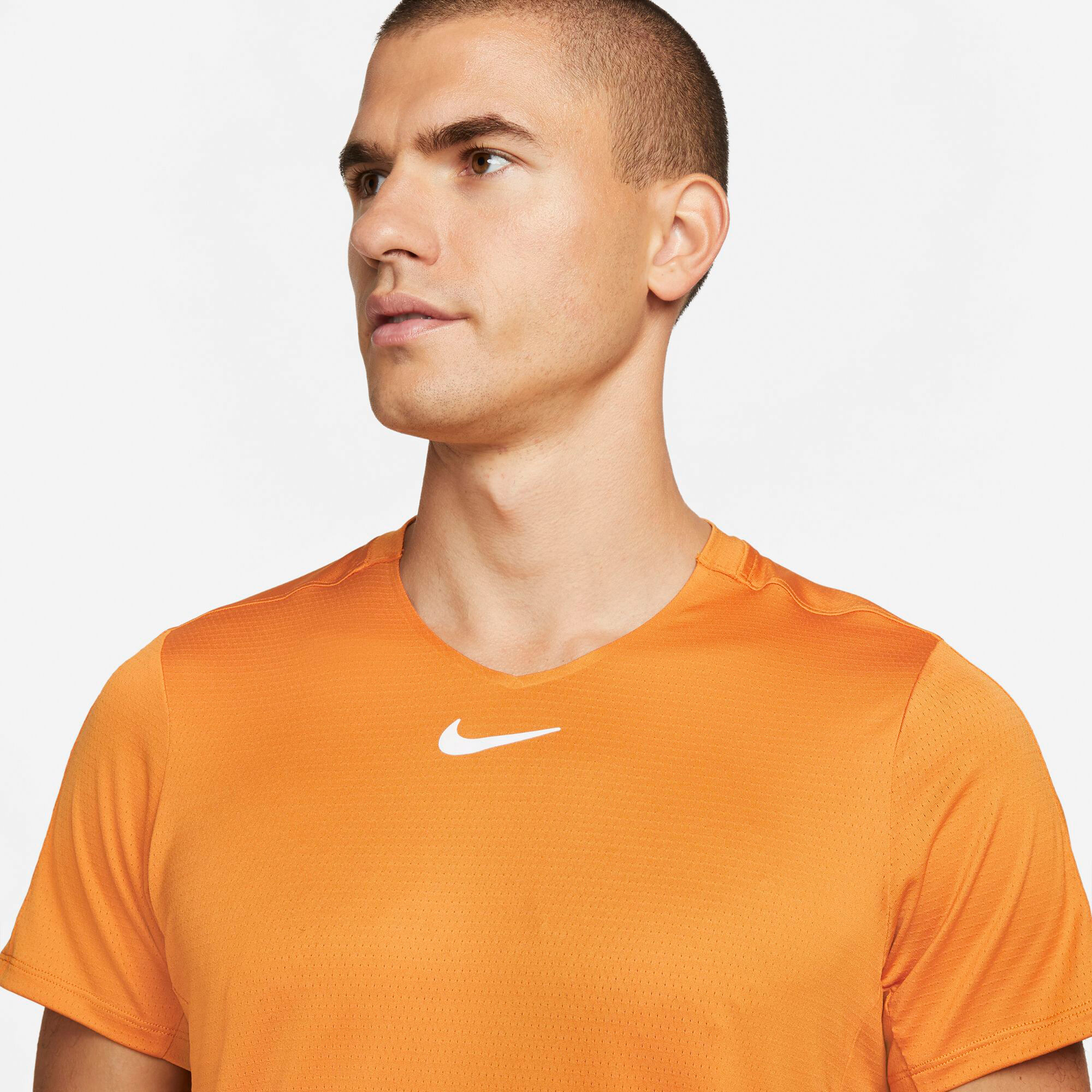 Buy Nike Court Advantage Dri-Fit T-Shirt Men Orange online