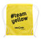 Team yellow String Bag