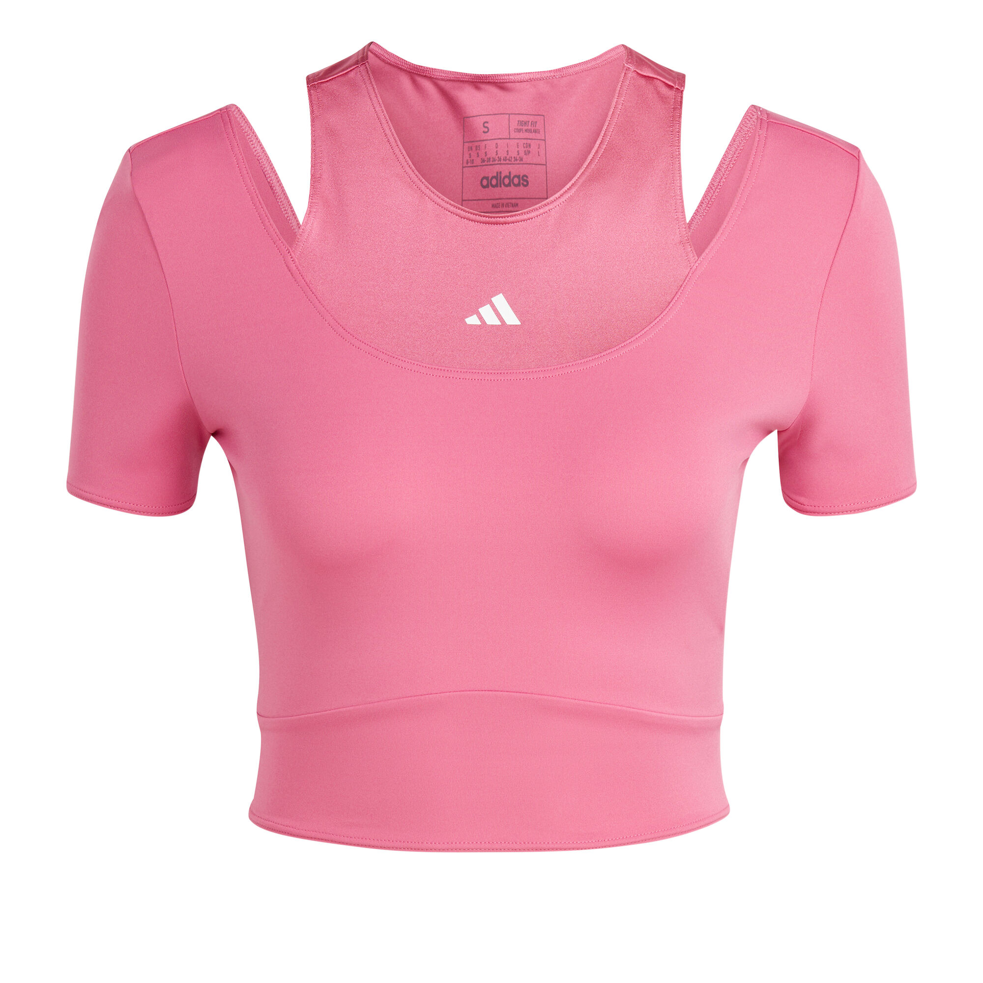 Buy adidas Training HIIT AEROREADY Crop Training T-Shirt Women Pink online