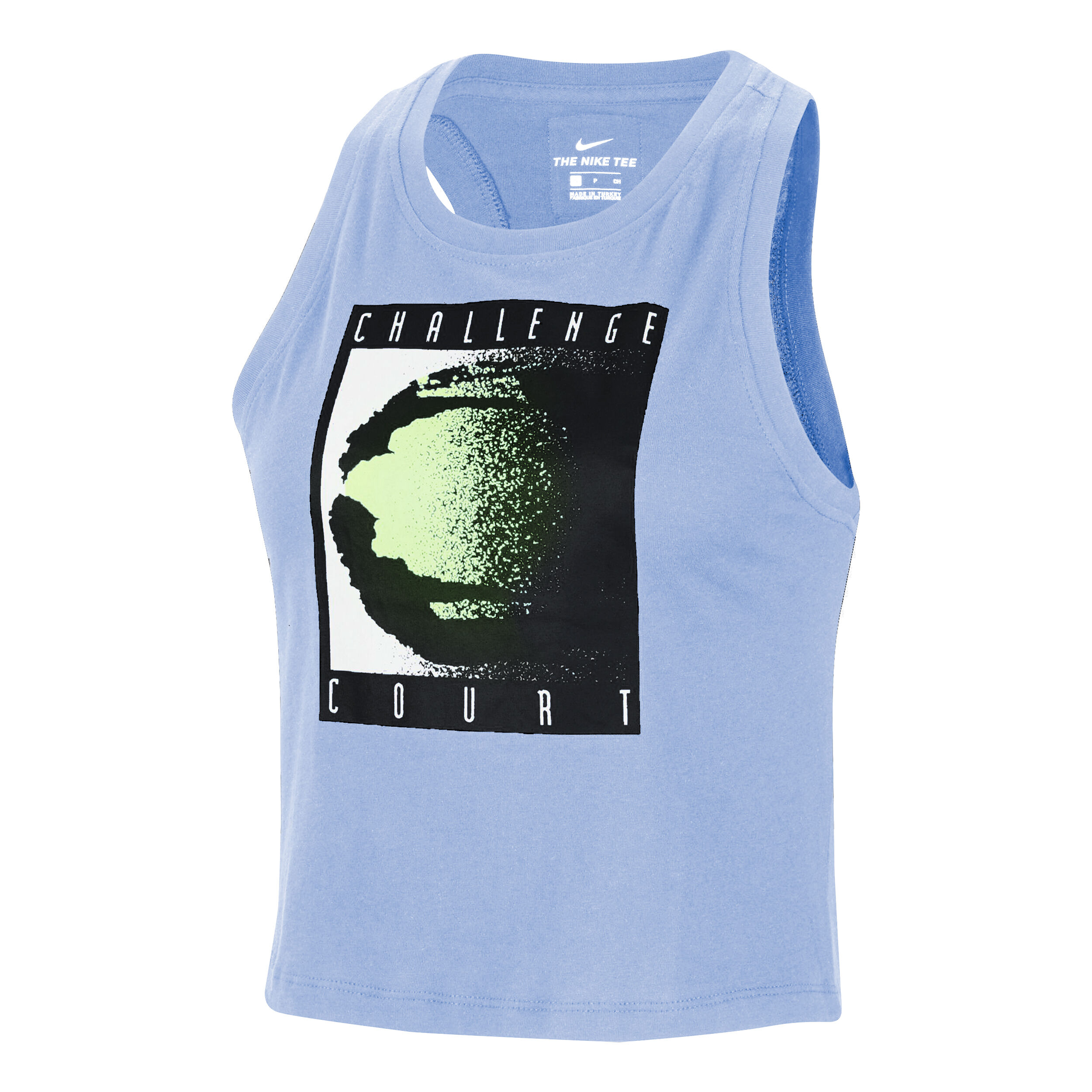 Buy Nike Court Challenge Crop Tank Top Women Light Blue, Multicoloured  online | Padel Point COM