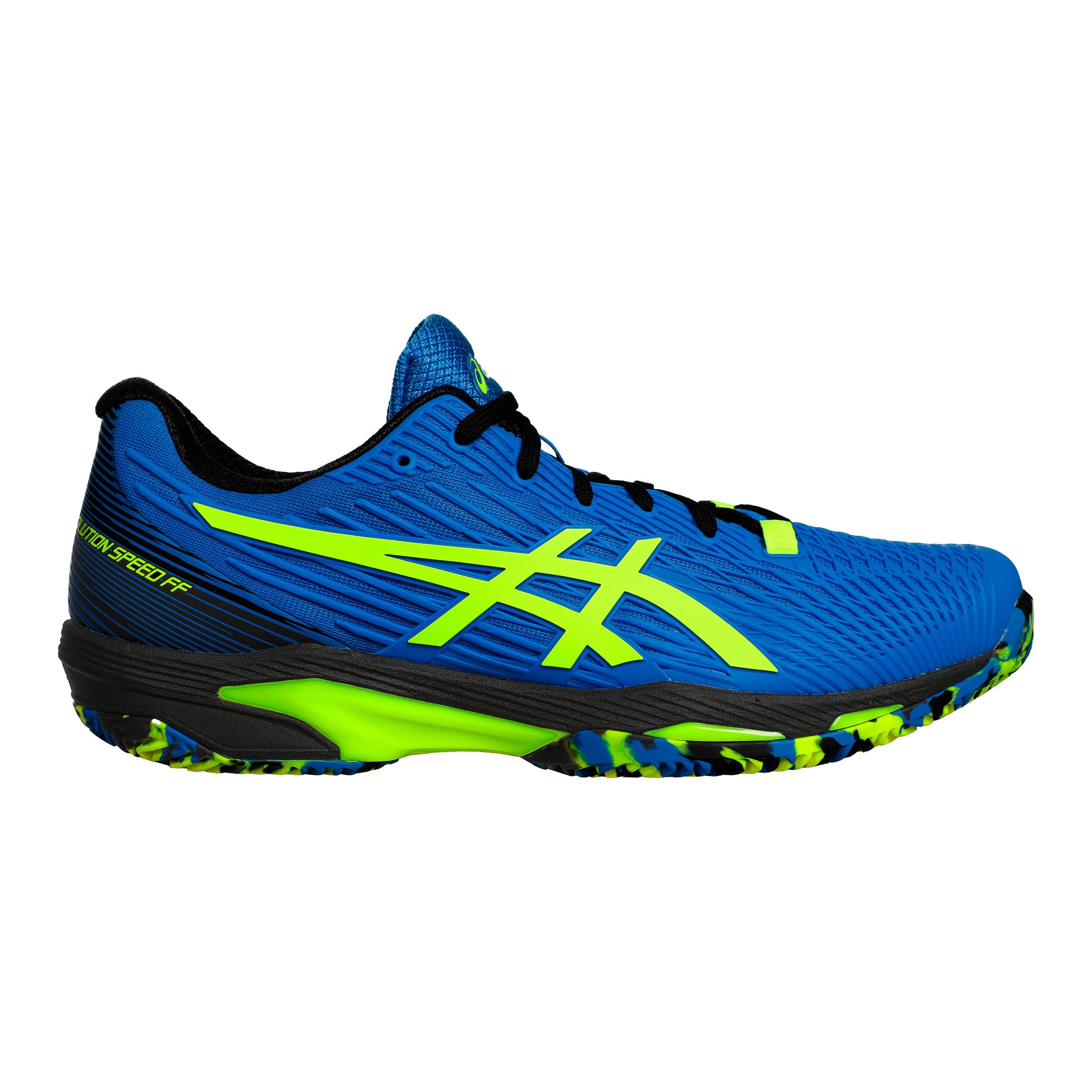 Buy ASICS Solution Speed FF2 Clay Court Shoe Men Blue, Neon Yellow 