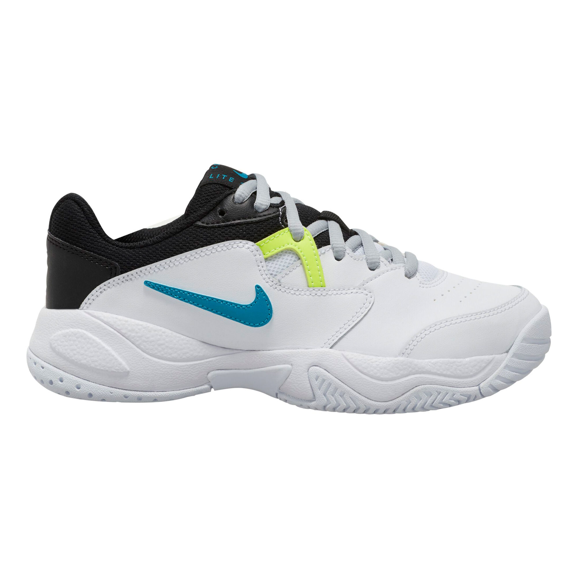 bodem kleding stof restaurant Nike Court Lite 2 All Court Shoe Kids - White, Black online | Padel-Point