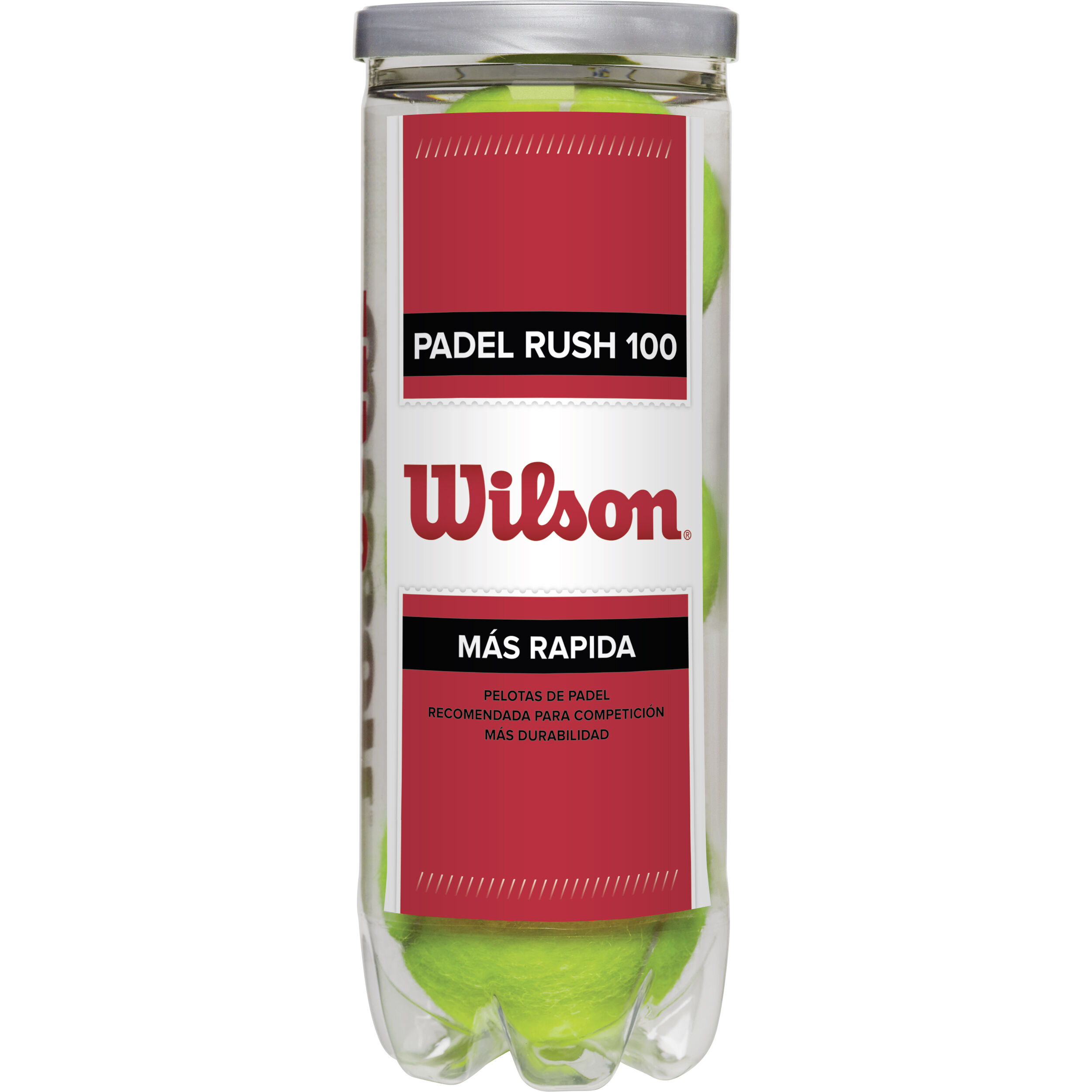 Buy Wilson Padel Rush 100 3 Ball Tube online | Padel Point COM